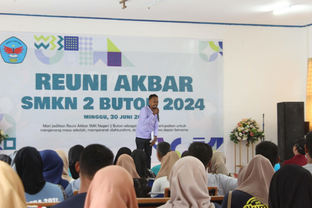 Alumni SMK Negeri 2 Buton Gelar Reuni Akbar Lintas Angkatan