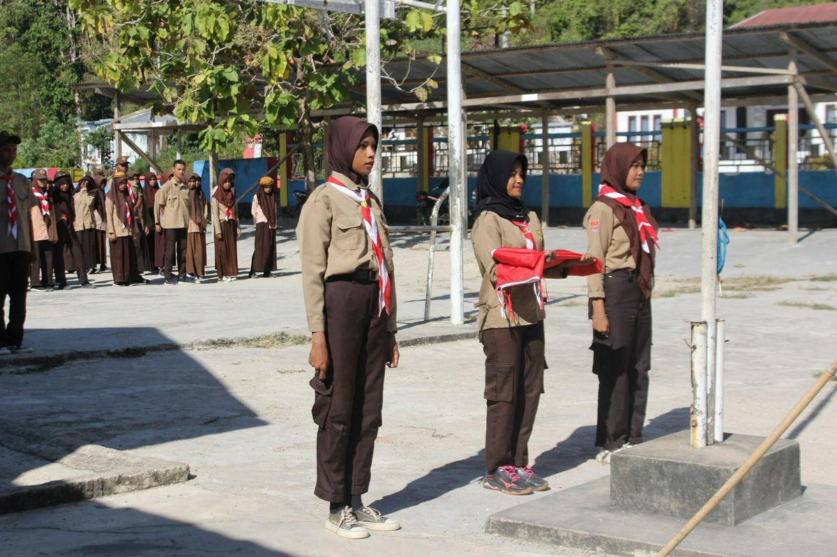 Perkemahan Sabtu Minggu (Persami) SMK Negeri 2 Buton