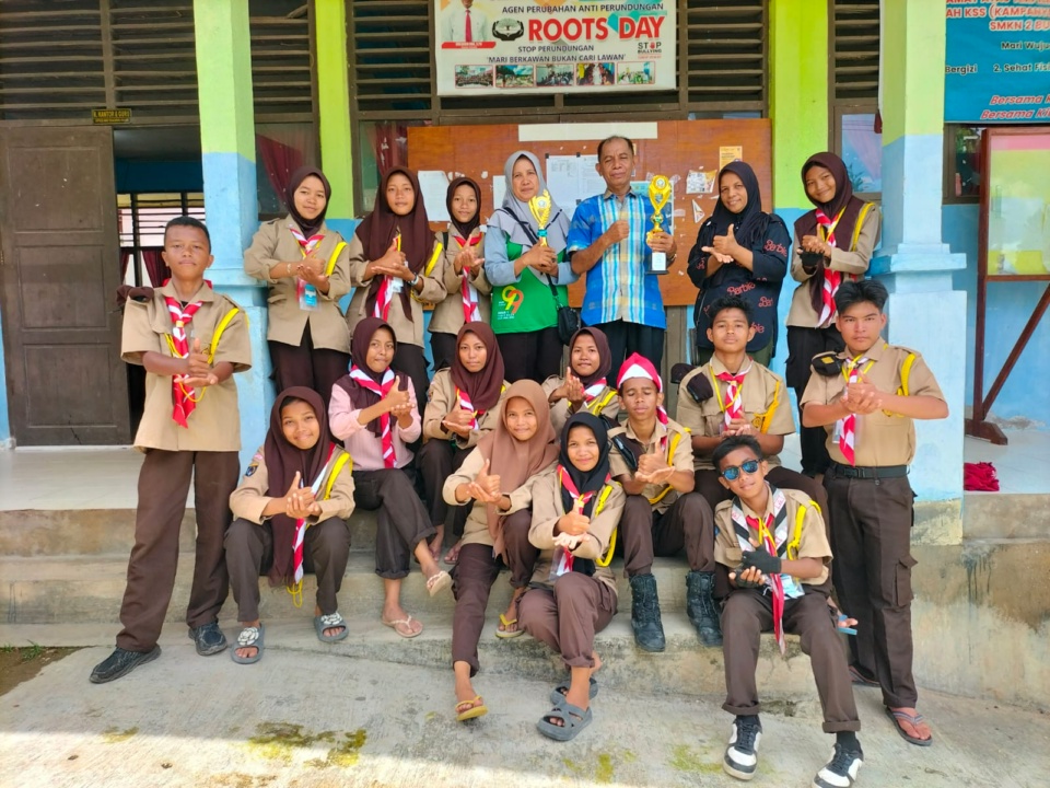 SMK Negeri 2 Buton Raih Juara Umum III dalam Perkemahan Akbar VI Saka Bahari Buton 2024