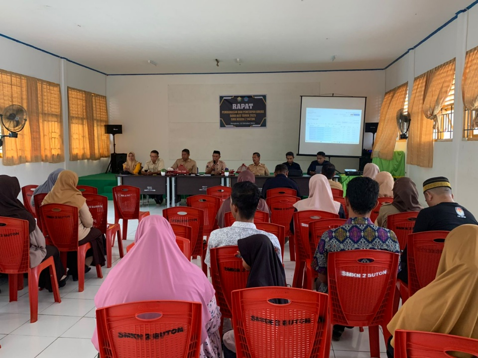 SMK Negeri 2 Buton Matangkan Rencana Penggunaan Dana BOS Tahun 2025