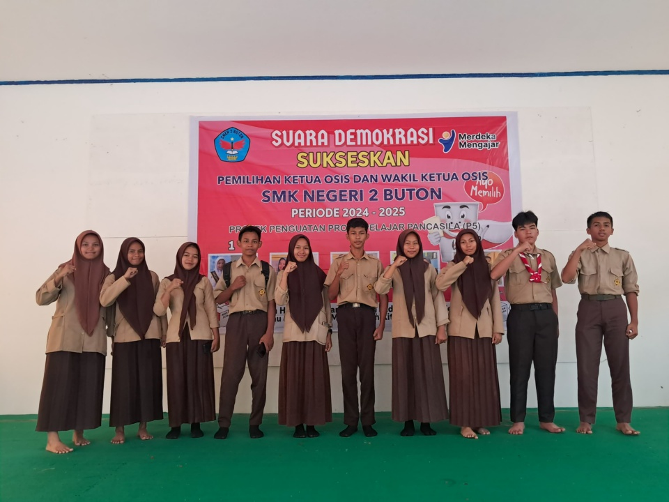 Pemilihan dan Pelantikan Ketua dan Wakil Ketua OSIS Periode 2024-2025