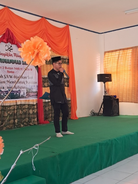 SMK Negeri 2 Buton Gelar Peringatan Maulid Nabi Muhammad SAW dengan Meriah