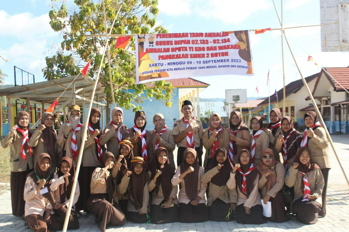 Perkemahan Sabtu Minggu (Persami) SMK Negeri 2 Buton