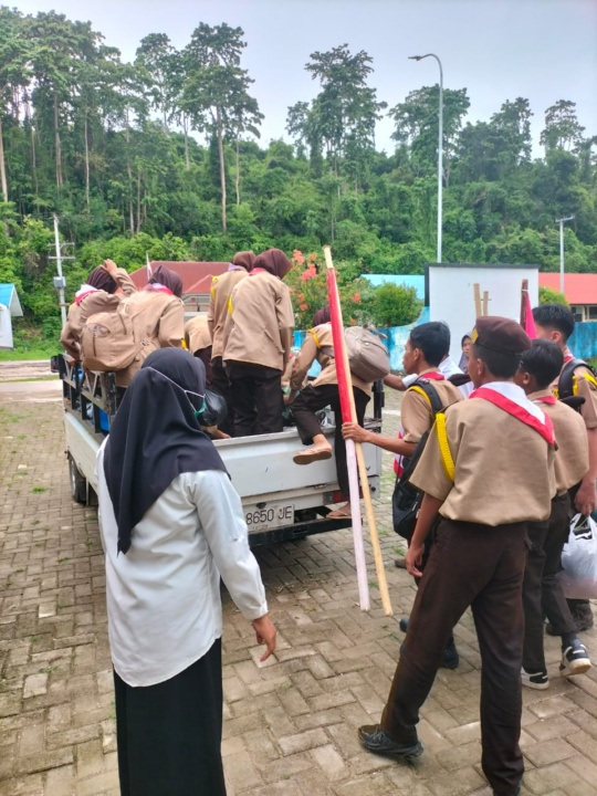 SMK Negeri 2 Buton Raih Juara Umum III dalam Perkemahan Akbar VI Saka Bahari Buton 2024