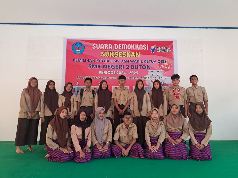 Pemilihan dan Pelantikan Ketua dan Wakil Ketua OSIS Periode 2024-2025