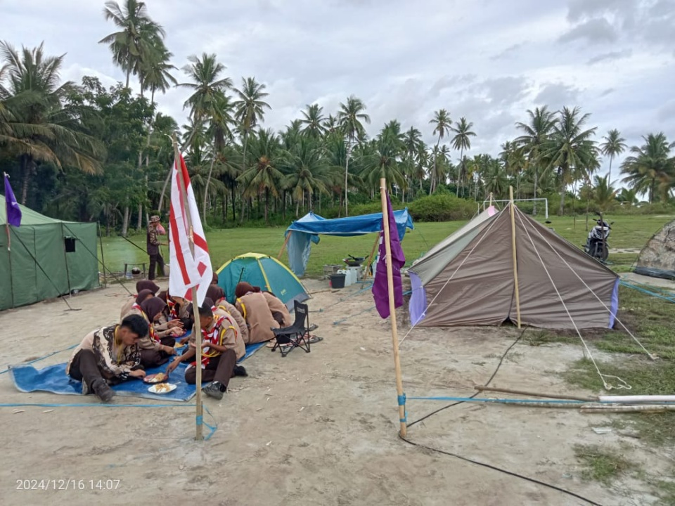 SMK Negeri 2 Buton Raih Juara Umum III dalam Perkemahan Akbar VI Saka Bahari Buton 2024