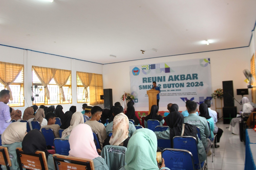 Alumni SMK Negeri 2 Buton Gelar Reuni Akbar Lintas Angkatan