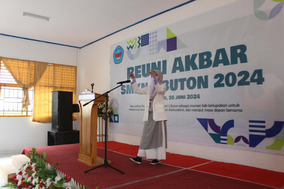Alumni SMK Negeri 2 Buton Gelar Reuni Akbar Lintas Angkatan