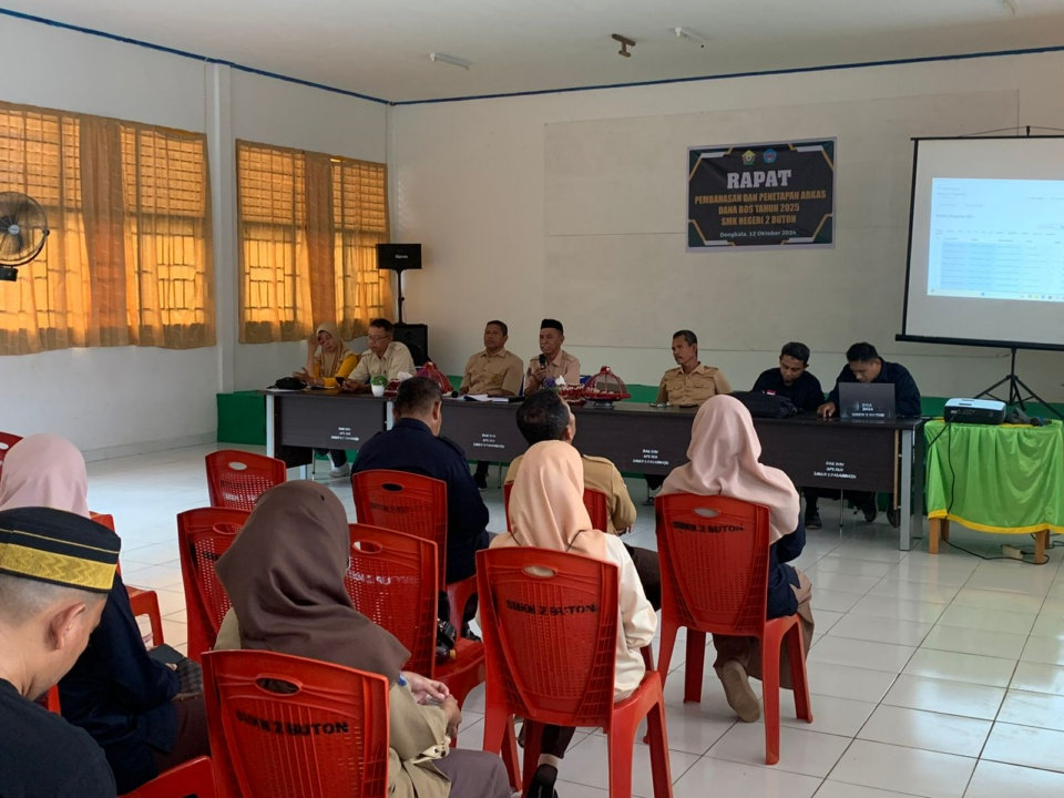 SMK Negeri 2 Buton Matangkan Rencana Penggunaan Dana BOS Tahun 2025