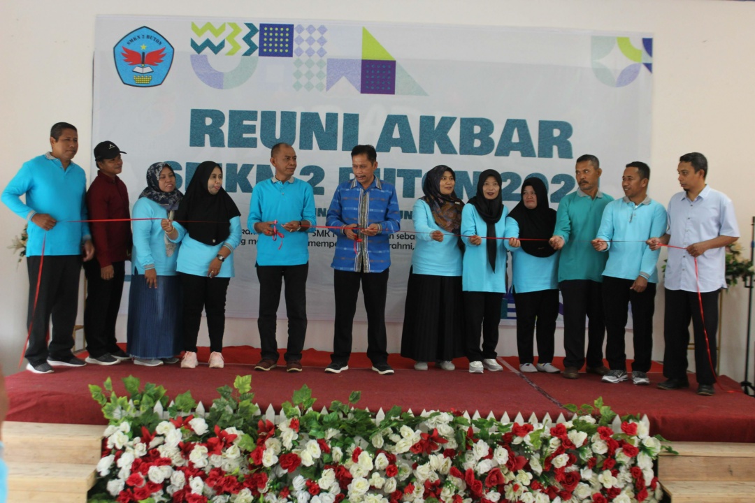 Alumni SMK Negeri 2 Buton Gelar Reuni Akbar Lintas Angkatan