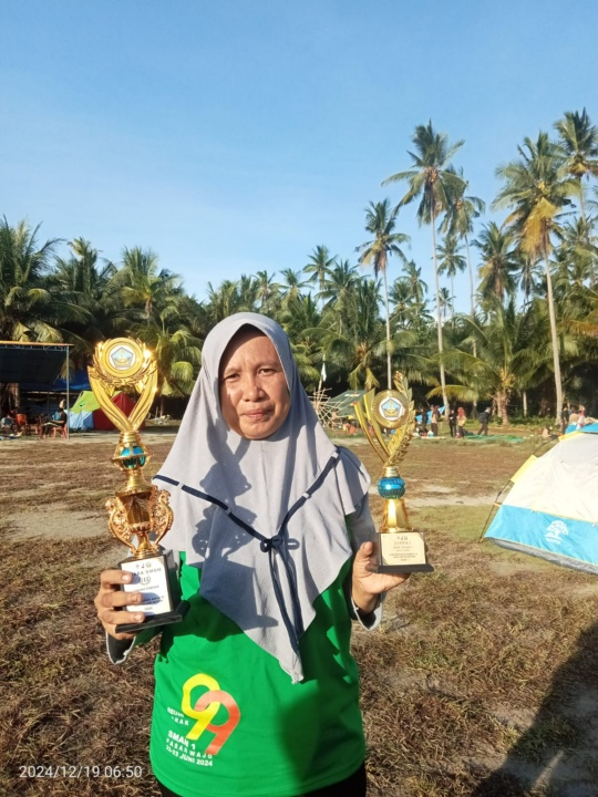 SMK Negeri 2 Buton Raih Juara Umum III dalam Perkemahan Akbar VI Saka Bahari Buton 2024