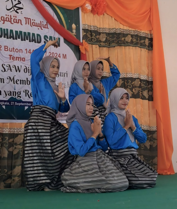 SMK Negeri 2 Buton Gelar Peringatan Maulid Nabi Muhammad SAW dengan Meriah