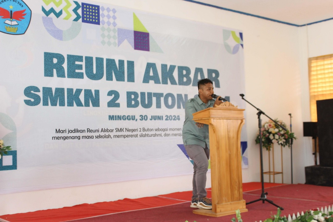 Alumni SMK Negeri 2 Buton Gelar Reuni Akbar Lintas Angkatan